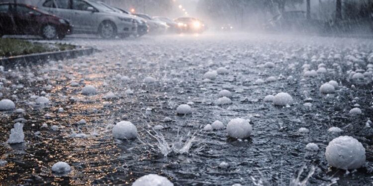 Anticipan un diluvio histórico con 48 horas de tormentas y granizo