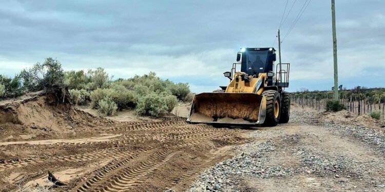 Inician obras de mejora en la apertura de calle 12 en 25 de Mayo