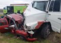 Una mujer murió tras un choque frontal entre una camioneta y un camión