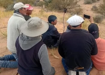Los puesteros que subieron una duna para ver a la Selección ahora tendrán un premio especial