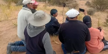 Los puesteros que subieron una duna para ver a la Selección ahora tendrán un premio especial