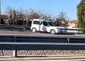 Graban a un utilitario a contramano en la Avenida de Circunvalación