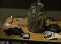 Golpe policial en Caucete: encontraron droga y un revólver réplica durante los allanamientos