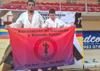 Orgullo sanmartiniano: dos representantes viajaron a Paraguay y volvieron con cuatro medallas