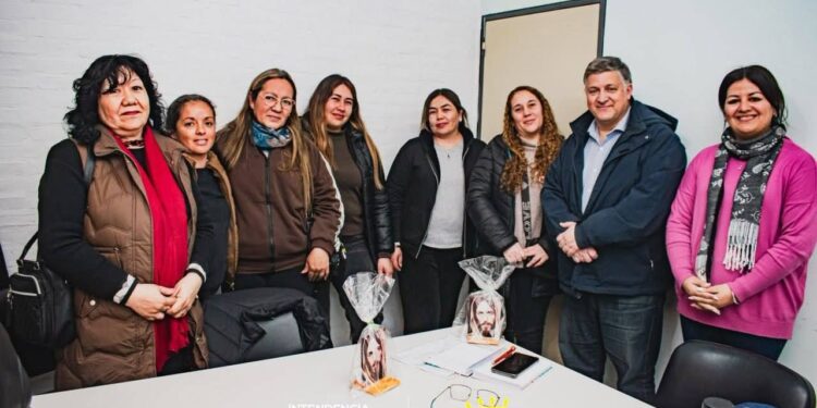 Jalife recibió a referentes del Equipo Emaús Mujeres de Las Casuarinas