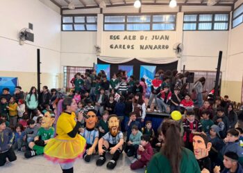 25 de Mayo festejó el Mes de las Infancias con actividades recreativas en la Escuela Albergue Juan Carlos Navarro