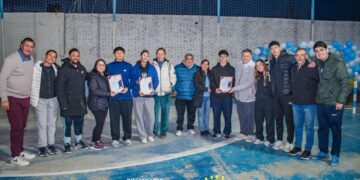25 de Mayo reconoció y subsidió a tres promesas del handball que jugarán en la Selección Sanjuanina