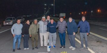 25 de Mayo concretó la instalación de 160 nuevas luminarias en Encón