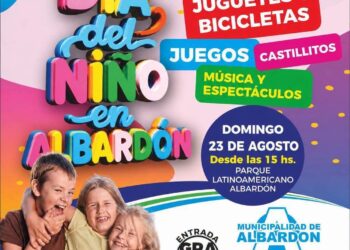 Albardón celebra el Día del Niño 2026: sorteos, shows y actividades en el Parque Latinoamericano