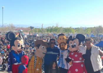 Albardón celebró el Día del Niño a lo grande