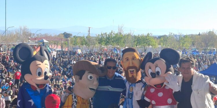 Albardón celebró el Día del Niño a lo grande