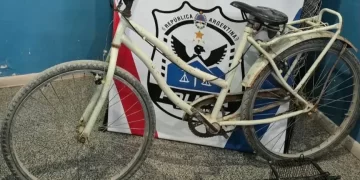 25 de Mayo: la Policía recuperó una bicicleta, identificó a dos conocidos ladrones y busca el resto del botín