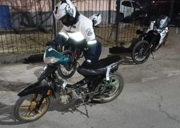 La Policía secuestró una moto con el número de motor limado y retuvo otros 8 vehículos