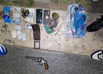 Detuvieron a un hombre armado en plena vía pública y le secuestraron un revólver en Capita