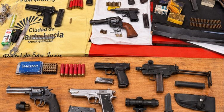 La Policía incautó 81 armas de fuego en lo que va del año: abril marcó el pico de operativos