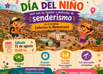 San Martín invita a celebrar el Día del Niño con una aventura en el Complejo Ceferino Namuncurá