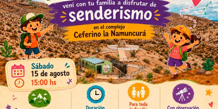 San Martín invita a celebrar el Día del Niño con una aventura en el Complejo Ceferino Namuncurá