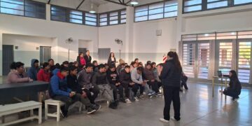 San Martín promovió hábitos saludables en la Escuela Crucero ARA General Belgrano