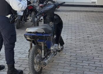 Secuestran una moto con pedido de robo y número de motor limado