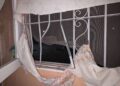 Violentó una ventana con un garrote para robar, huyó por un descampado y terminó acorralado