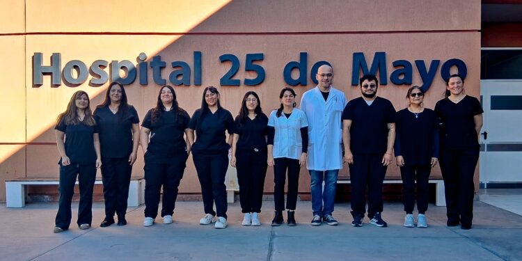El Hospital de 25 de Mayo avanza hacia convertirse en “Hospital Donante” con su primera ablación
