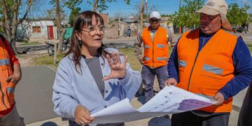 Chimbas avanza con una nueva plaza en el Loteo Santa Isabel