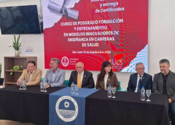 Entregaron certificados de posgrado a docentes de Medicina de la UNSJ en Albardón