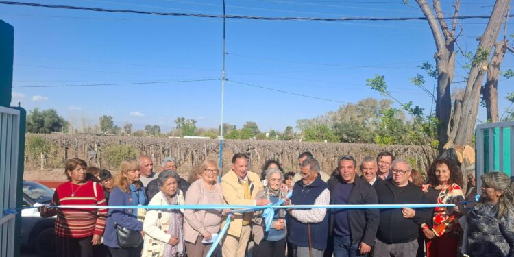 Albardón renueva las instalaciones del Centro de Jubilados “Unión y Esperanza”