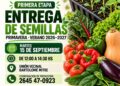 San Martín entrega semillas de la temporada Primavera–Verano