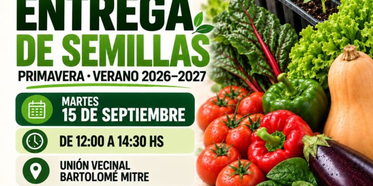 San Martín entrega semillas de la temporada Primavera–Verano