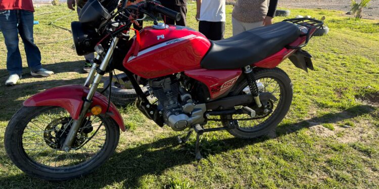 La Policía recuperó una moto robada a mano armada a solo una hora del asalto