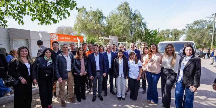 Caucete suma un nuevo Centro de Salud y beneficiará a más de 400 vecinos de Las Talas