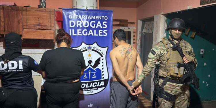Golpe al narcomenudeo en Caucete: vendían cocaína y marihuana al lado de un centro de adicciones