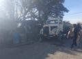 Zonda y fuego en Caucete: cuatro viviendas afectadas y familias evacuadas