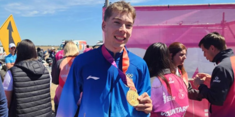 Mateo Kalejman ganó la medalla de oro en la contrarreloj de los Juegos Suramericanos 2026