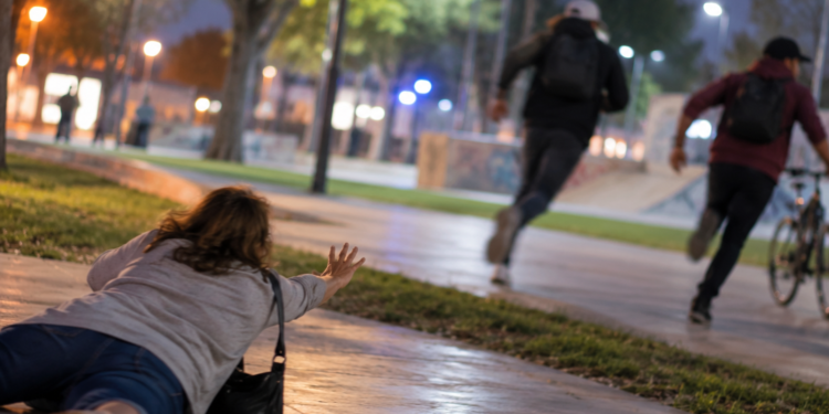 Violento ataque en Caucete: golpearon a una mujer para robarle el celular