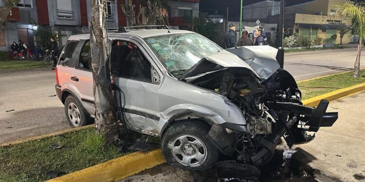 Murió un bebé de 10 días tras un brutal choque de tránsito