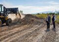 Albardón: la Municipalidad e Hidráulica ejecutan tareas de limpieza en el Río Diaguitas Piedritas