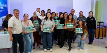 Albardón entregó certificados del Taller de RCP dictado junto a la UNSJ
