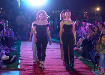 El Parque Latinoamericano de Albardón fue escenario de una impactante muestra de peinados y maquillajes exóticos
