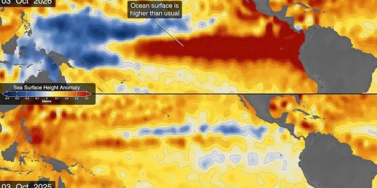 El fenómeno de El Niño amenaza con ser el más destructor de los últimos 75 años