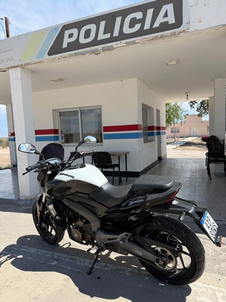 Secuestran dos motos con numeración adulterada en Sarmiento y Rawson