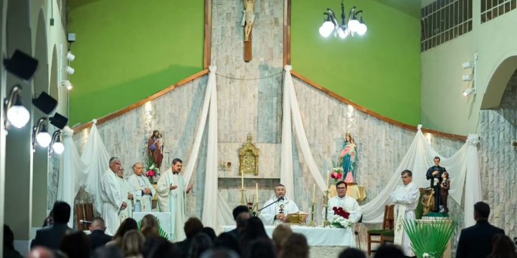 La Parroquia San Juan Bosco celebró 70 años de historia en San Martín