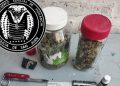 Detuvieron a cuatro hombres por disturbios: secuestraron droga y un arma blanca