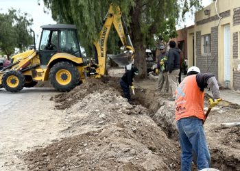 9 de Julio: avanzan obras en barrios donde el agua se acumula cuando llueve