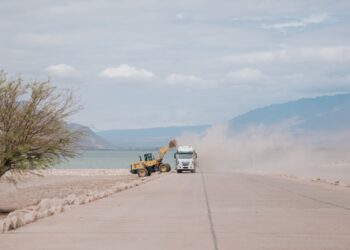 El Dique Ullum se prepara para el verano: comenzó la puesta a punto del perilago