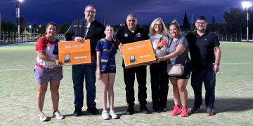 Caucete fortalece el hockey femenino con una importante obra de iluminación