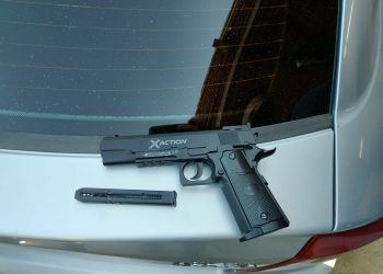 Detuvieron a un hombre de 33 años y secuestraron armas de aire comprimido