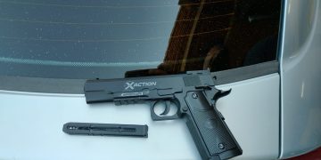 Detuvieron a un hombre de 33 años y secuestraron armas de aire comprimido